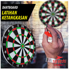 SPEEDS LARGE DART BOARD 17 Inch Wall Archery Dart Board Throwing Bow 004-3