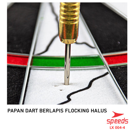 SPEEDS LARGE DART GAME 18in Dartboard Archery Wall Board Sports Bow 004-4