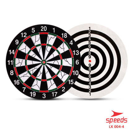 SPEEDS LARGE DART GAME 18in Dartboard Archery Wall Board Sports Bow 004-4
