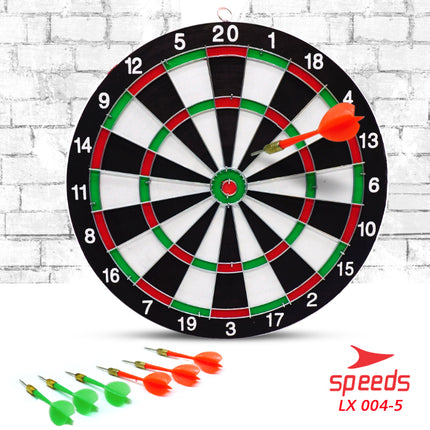 SPEEDS LARGE DART GAME 15in Dartboard Archery Wall Board bow sports large throw 004-5