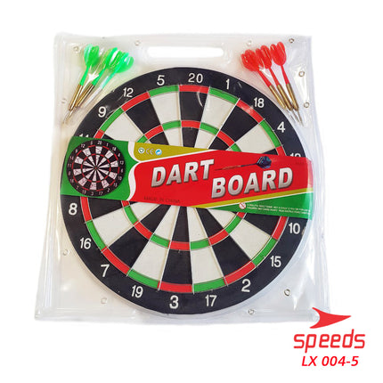 SPEEDS LARGE DART GAME 15in Dartboard Archery Wall Board bow sports large throw 004-5