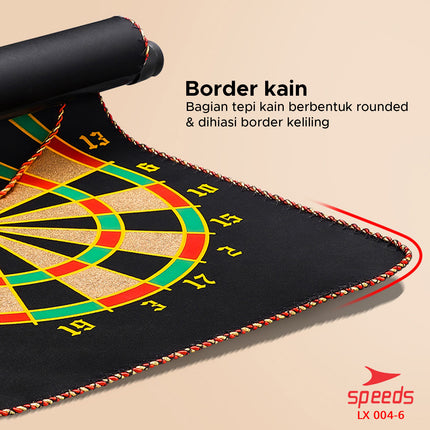 SPEEDS Magnetic Dart Game 17" 004-6