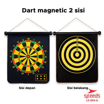 SPEEDS Magnetic Dart Game 17" 004-6