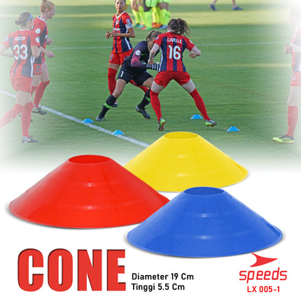 SPEEDS Soccer Futsal Training Cones Bowl Marker 005-1