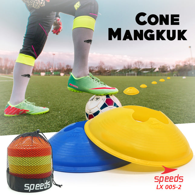 SPEEDS Cone Marker Bowl Field Sport Cones Futsal Training 005-2