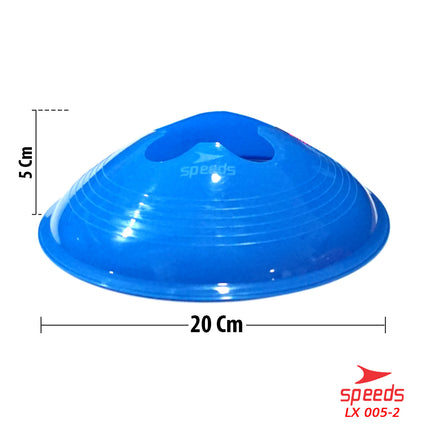 SPEEDS Cone Marker Bowl Field Sport Cones Futsal Training 005-2