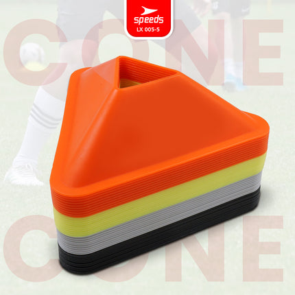 SPEEDS Triangle Bowl Cone for Futsal, Soccer or Other Sports LX 005-5