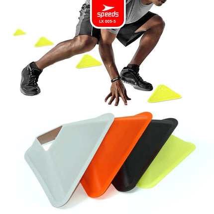 SPEEDS Triangle Bowl Cone for Futsal, Soccer or Other Sports LX 005-5