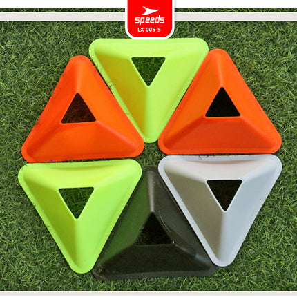 SPEEDS Triangle Bowl Cone for Futsal, Soccer or Other Sports LX 005-5