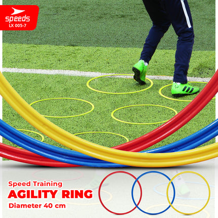 SPEEDS Agility Ring Foot Training 56cm 50cm 40cm Agility Sports Football Futsal LX 005-7