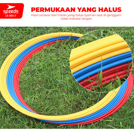 SPEEDS Agility Ring Foot Training 56cm 50cm 40cm Agility Sports Football Futsal LX 005-7