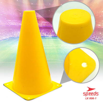 SPEEDS Cone Markers for Futsal, Skate, Soccer Training 23cm 006-1