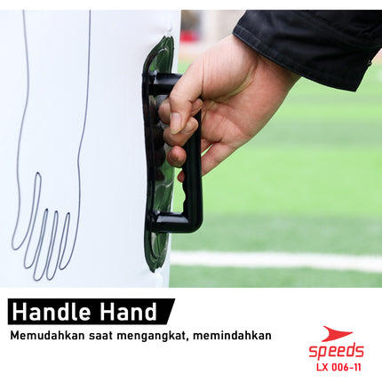 SPEEDS Freekick Pole Free Kick Football Training Goal Goalkeeper Defensive Wall Soccer Kick 006-11