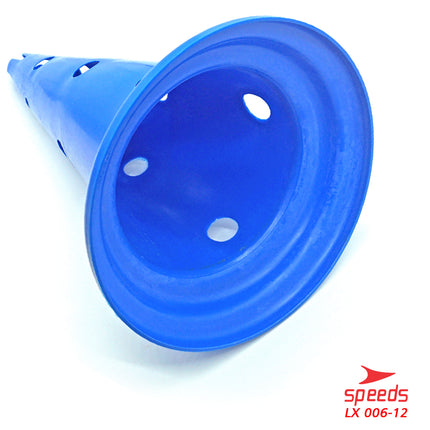 SPEEDS 50 cm Cone Traffic Cone with Holes for Sports 006-12