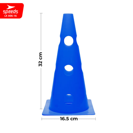 SPEEDS Sport Marker Cones, 32cm, Perforated Model 006-16