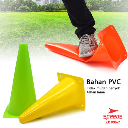 SPEEDS Cone Cones Small Cone Road Marker Sports Training LX006-2 32Cm