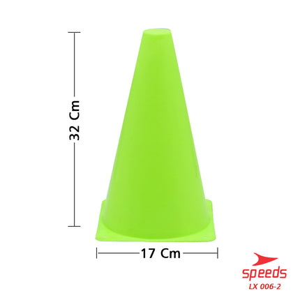 SPEEDS Cone Cones Small Cone Road Marker Sports Training LX006-2 32Cm