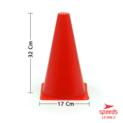 SPEEDS Cone Cones Small Cone Road Marker Sports Training LX006-2 32Cm