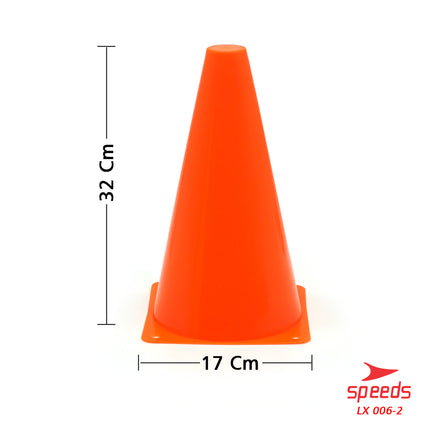 SPEEDS Cone Cones Small Cone Road Marker Sports Training LX006-2 32Cm