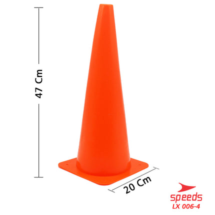 SPEEDS Cone Marker Futsal Skate Soccer Training Cone 47Cm 006-4