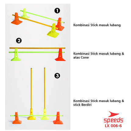 SPEEDS Cone Kerucut 23Cm 006-6