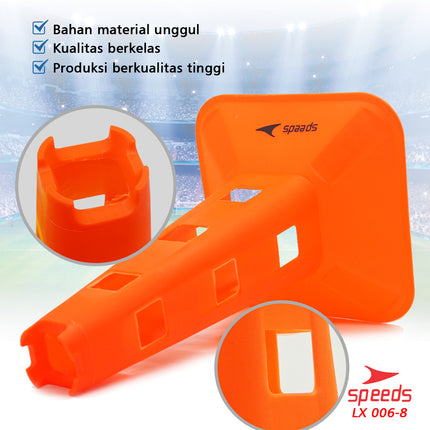 SPEEDS Cone training marker Sports Futsal Soccer 38cm 006-8