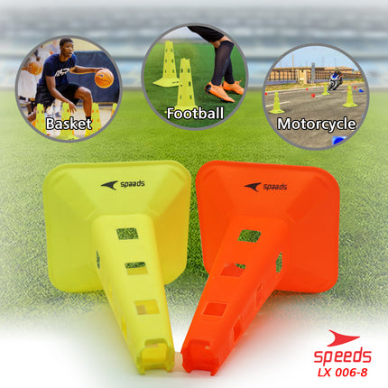 SPEEDS Cone training marker Sports Futsal Soccer 38cm 006-8