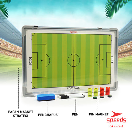 SPEEDS Papan Strategi Sepak Bola 007-1