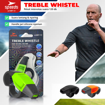 SPEEDS Peluit Treble Whistle 120db 007-13