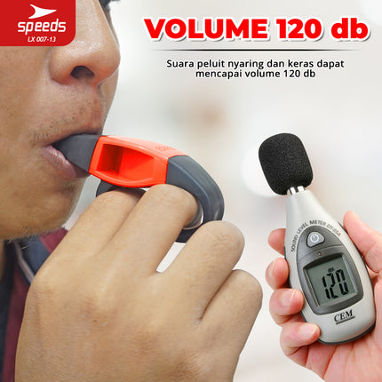SPEEDS Peluit Treble Whistle 120db 007-13