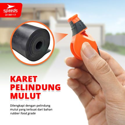 SPEEDS Peluit Treble Whistle 120db 007-17