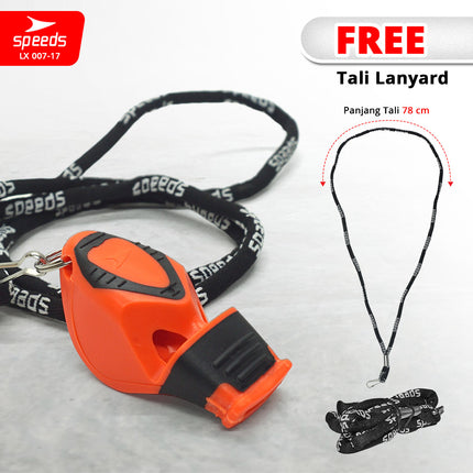 SPEEDS Peluit Treble Whistle 120db 007-17