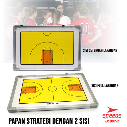 SPEEDS Basketball Coach Tactics Strategy Board Magnetic 007-2