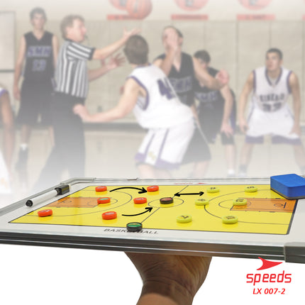 SPEEDS Basketball Coach Tactics Strategy Board Magnetic 007-2