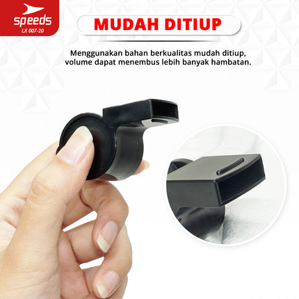 SPEEDS Peluit Treble Whistle 120db 007-20