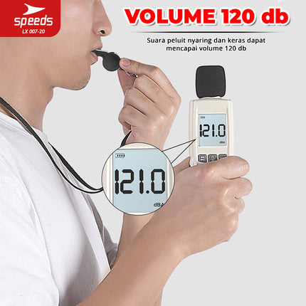 SPEEDS Peluit Treble Whistle 120db 007-20