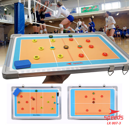 SPEEDS Coach Strategy Board Tactic Team Volleyball Coach Volleyball Board Game Sports 007-3