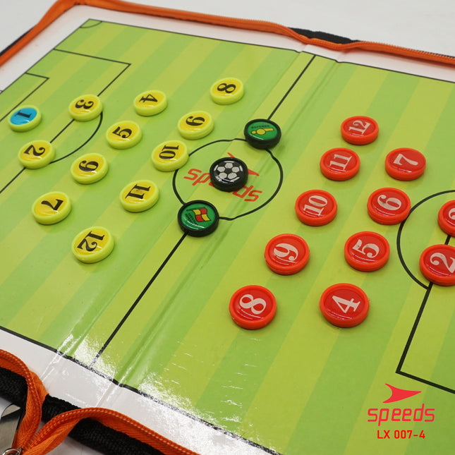 SPEEDS Papan book latihan football strategi COACH BOARD strategi football board pelatih 007-4