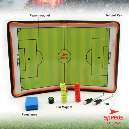 SPEEDS Papan Strategi Sepak Bola 007-4