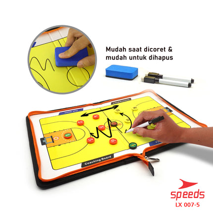 SPEEDS Papan Strategi Basket 007-5