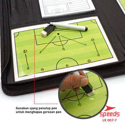 SPEEDS Basketball Volleyball Coach Board Magnetic Strategy Tactic Board 007-7