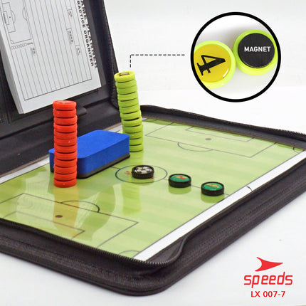 SPEEDS Basketball Volleyball Coach Board Magnetic Strategy Tactic Board 007-7