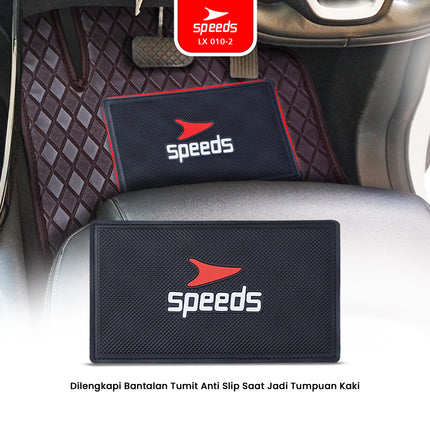 SPEEDS Carmat Car Mats Karpet Mobil 5pcs Universal Semua Mobil 2 Baris Waterproof Premium 010-2