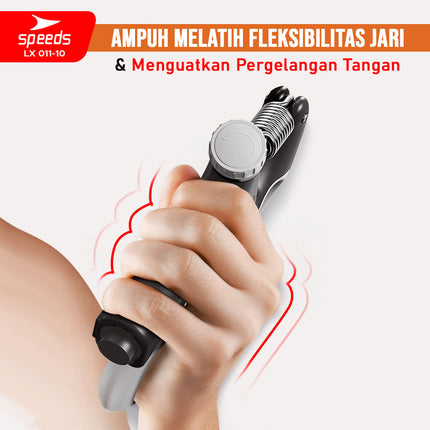 SPEEDS Hand Grip Ergonomis Digital Counter Fitness Untuk Memperkuat Tangan Portabel 011-10