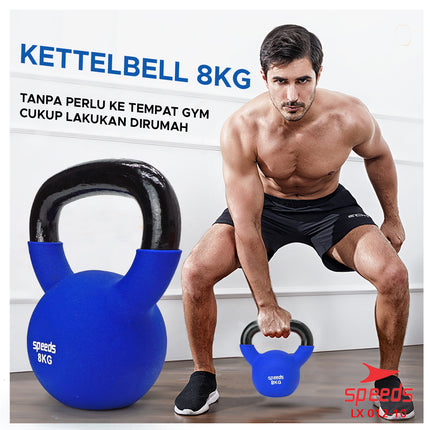 SPEEDS Dumbell Barbel 8kg Kettle 012-10