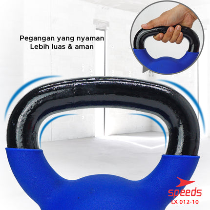 SPEEDS Dumbell Barbel 8kg Kettle 012-10