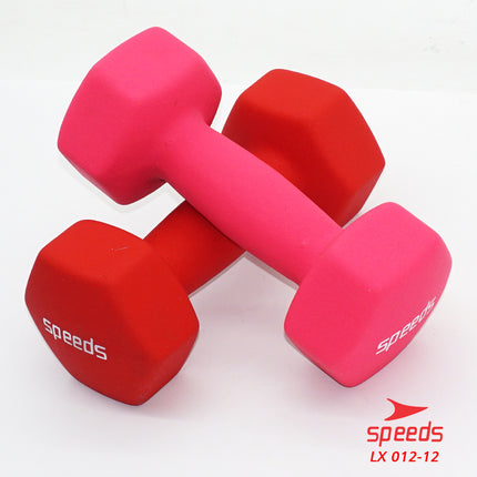 SPEEDS Dumbell Barbel Vinyl 4kg 012-12