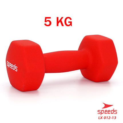 SPEEDS Dumbell Barbel Vinyl 5kg 012-13