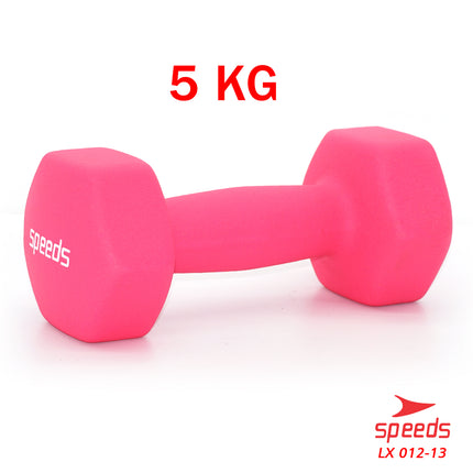SPEEDS Dumbell Barbel Vinyl 5kg 012-13