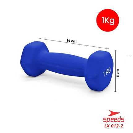 SPEEDS Dumbbell Vinyl women's yoga mat yoga ball yoga mat gym Neoprene Dumbbell Mini 012-2
